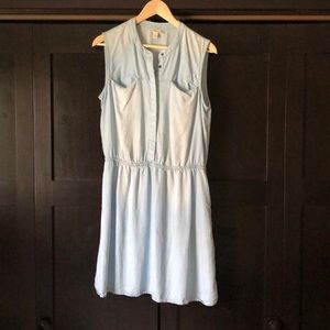 Chambray dress, size large